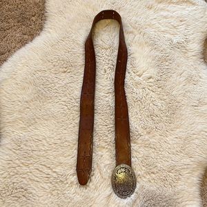 Leather Western Belt